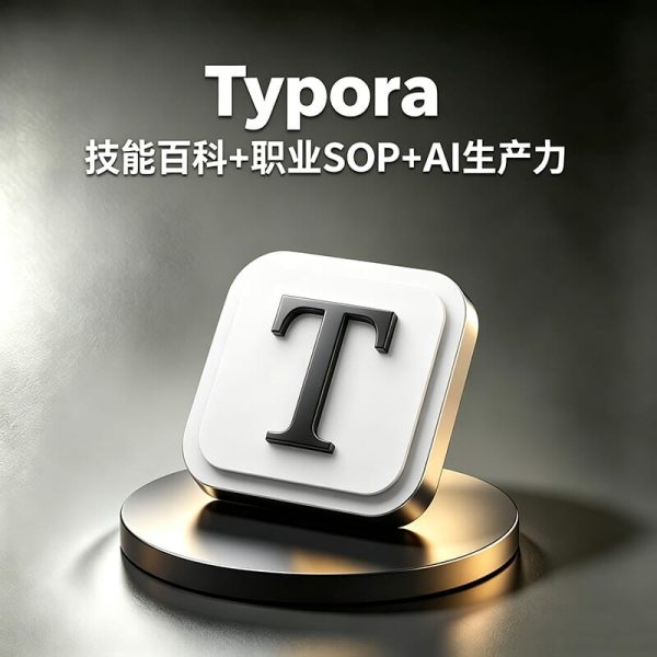 Typora如何整理个人知识笔记？Typora如何提高Markdown写作效率？Typora如何制作专业技术文档？