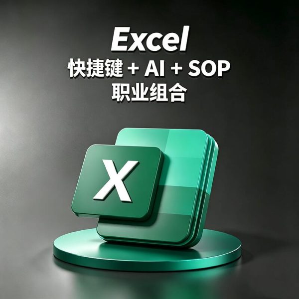 Excel如何做数据分析？如何提高Excel工作效率？核心工作流+快捷键+函数+数据分析+不同职业SOP工作流程