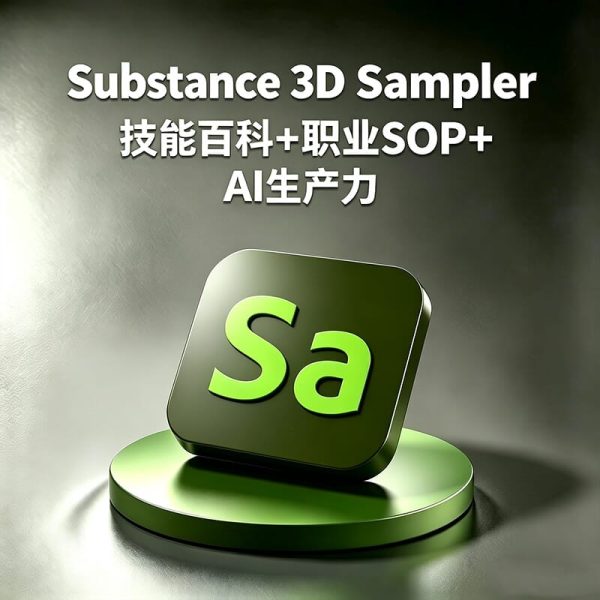 Substance 3D Sampler如何快速制作PBR材质？如何把照片转换成3D材质？如何提高材质制作效率？