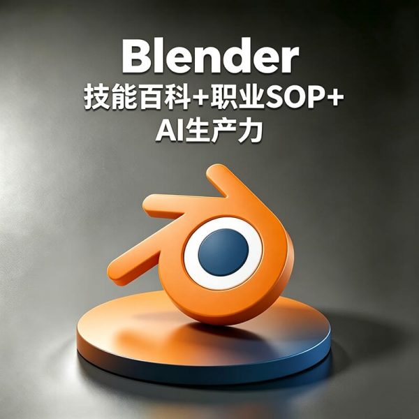 Blender如何提高3D建模效率？Blender完整3D制作流程是什么？Blender AI如何辅助3D创作？