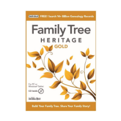 Family Tree Heritage Gold 16.0专业家谱族谱管理神器｜家族历史可视化与研究工具