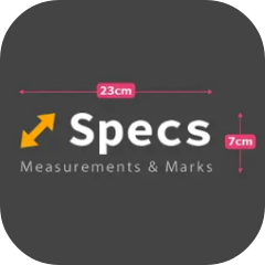 Specs v1.1.1 PS尺寸标注测量插件|经典Photoshop尺寸标注插件，可自动生成UI设计尺寸、颜色与字体规范