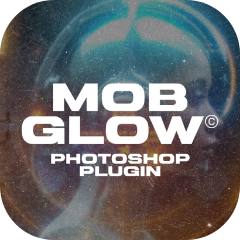 PS真实发光辉光效果插件 mobGlow V1.1.0 For Photoshop 2023-2026 Win/Mac中文汉化版