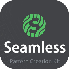 Seamless 2025汉化PS无缝图案插件，一键生成四方连续纹理与商业素材